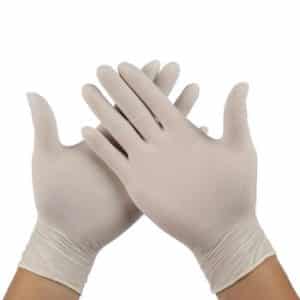 guantes de latex sin polvo